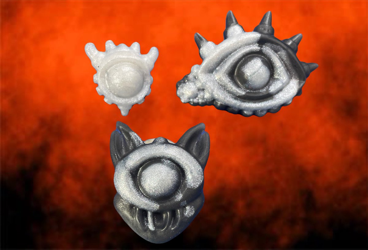 The eyes are watching. Always watching. Some new squishies. Keep an eye out later today for the reveal of the toy these little guys came from.