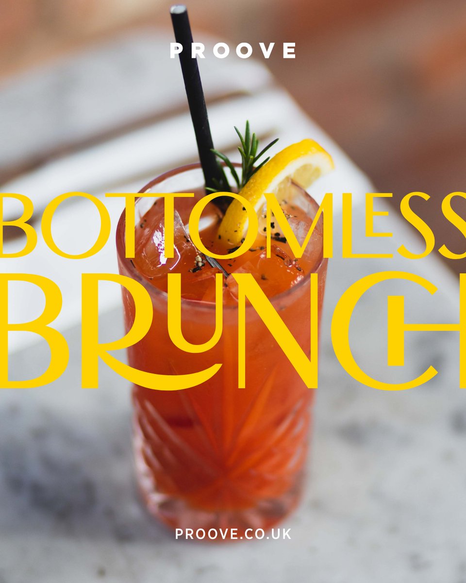End your summer on a high, with our Bottomless Brunch! 🍸 Celebrate in style with work, friends or family! ✨ Kick-off the weekend party vibe with our 90 minute Bottomless Brunch, just £30 pp.⁣ Book now: bit.ly/3lLZlCN