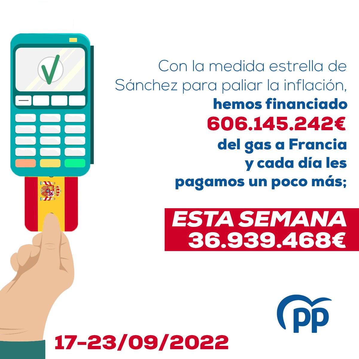 La verdadera #ExcepciónIbérica es que financiamos el gas a Francia.

Solo esta semana más de 36 millones de euros.