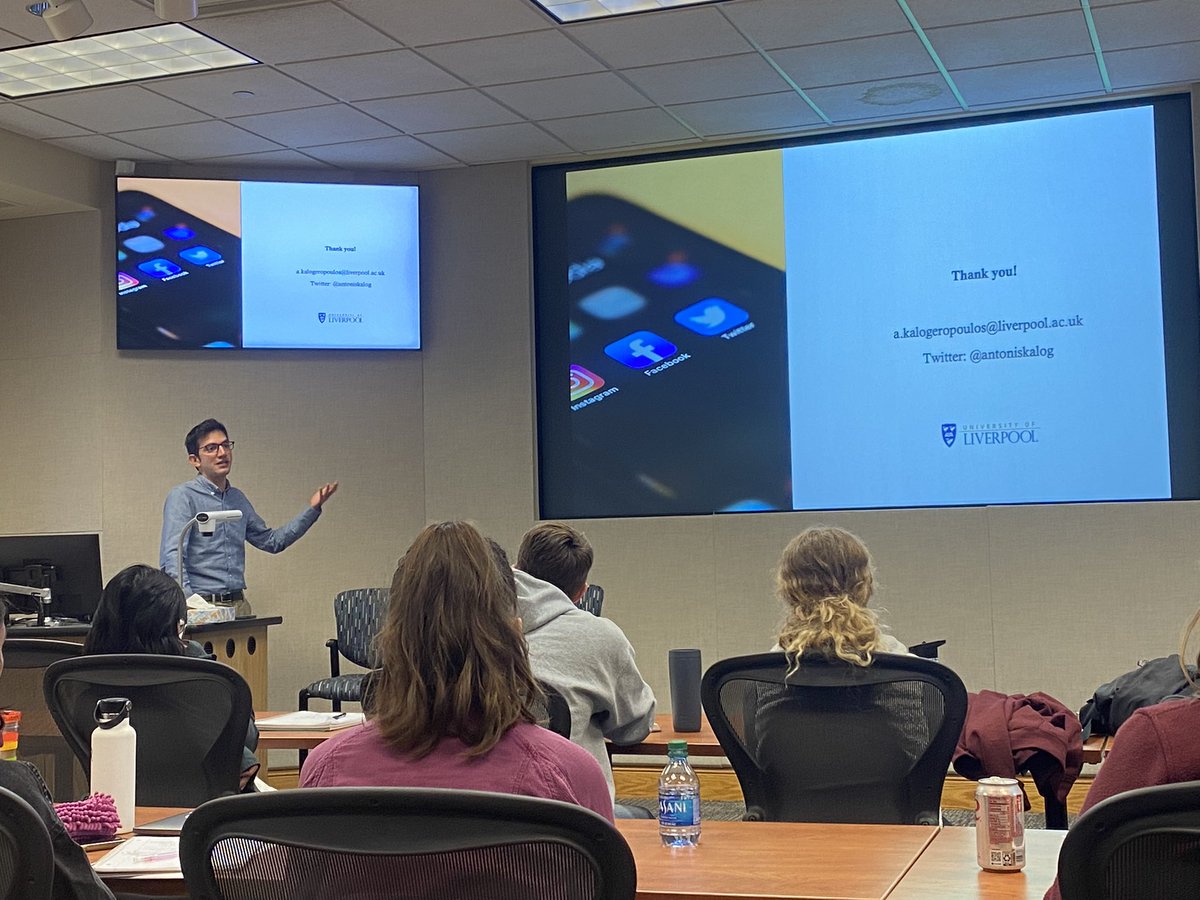 drmattcarlson's tweet photo. Great having @antoniskalog visiting us today at the University of Minnesota to talk about inequality in new use #hsjmc https://t.co/7RyG3TxLFf