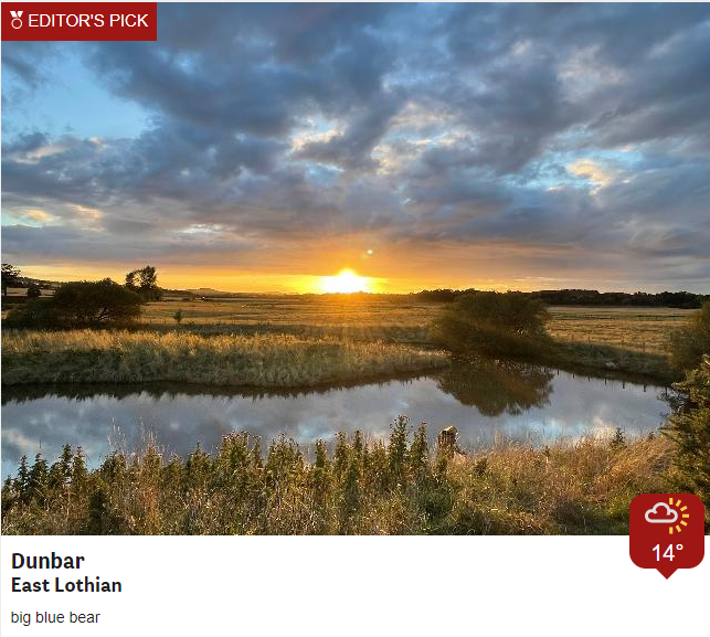 BBCScotWeather's tweet photo. It's hard to beat a Scottish sunset, especially when captured so beautifully by our @BBCWthrWatchers. Joy https://t.co/Oxb4w9V04B