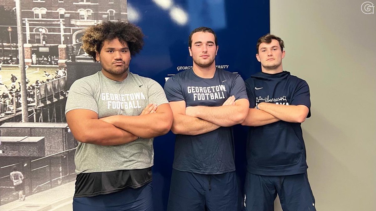 Georgetown Football tweet media