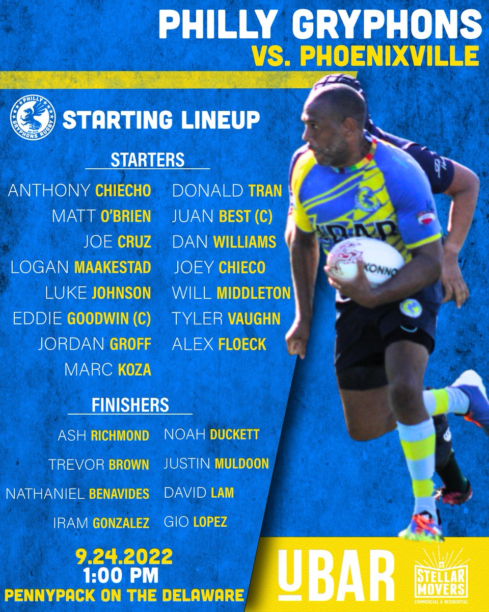 Game two of the season tomorrow! We face off against Phoenixville! Come show your support. We're kicking off at 1PM at pennypack on the delaware instead of our usual field. Used "7800 State Road" for directions.