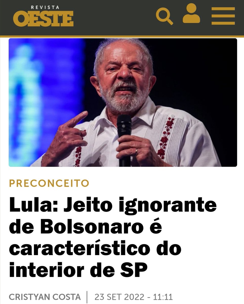 valdemarpaiva1's tweet photo. Meu Deus! �� só deixar o ex-presidiário descondenado, Mula  abrir a boca que lá vem "GAFE", quase sempre por meio de mentiras descaradas ou ofensas preconceituosas. https://t.co/TnFX8mssw1