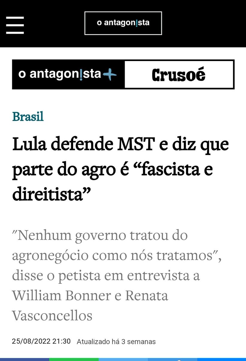 valdemarpaiva1's tweet photo. Meu Deus! �� só deixar o ex-presidiário descondenado, Mula  abrir a boca que lá vem "GAFE", quase sempre por meio de mentiras descaradas ou ofensas preconceituosas. https://t.co/TnFX8mssw1