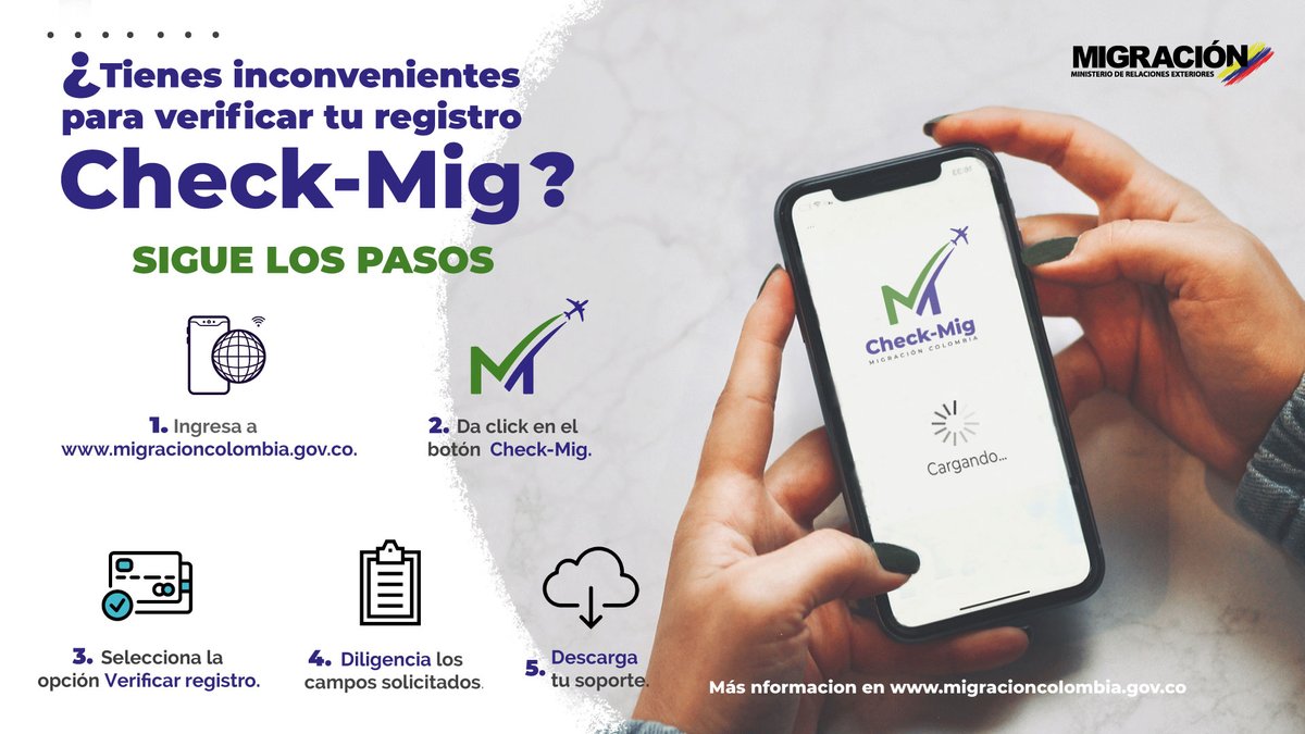 Migración Colombia tweet media