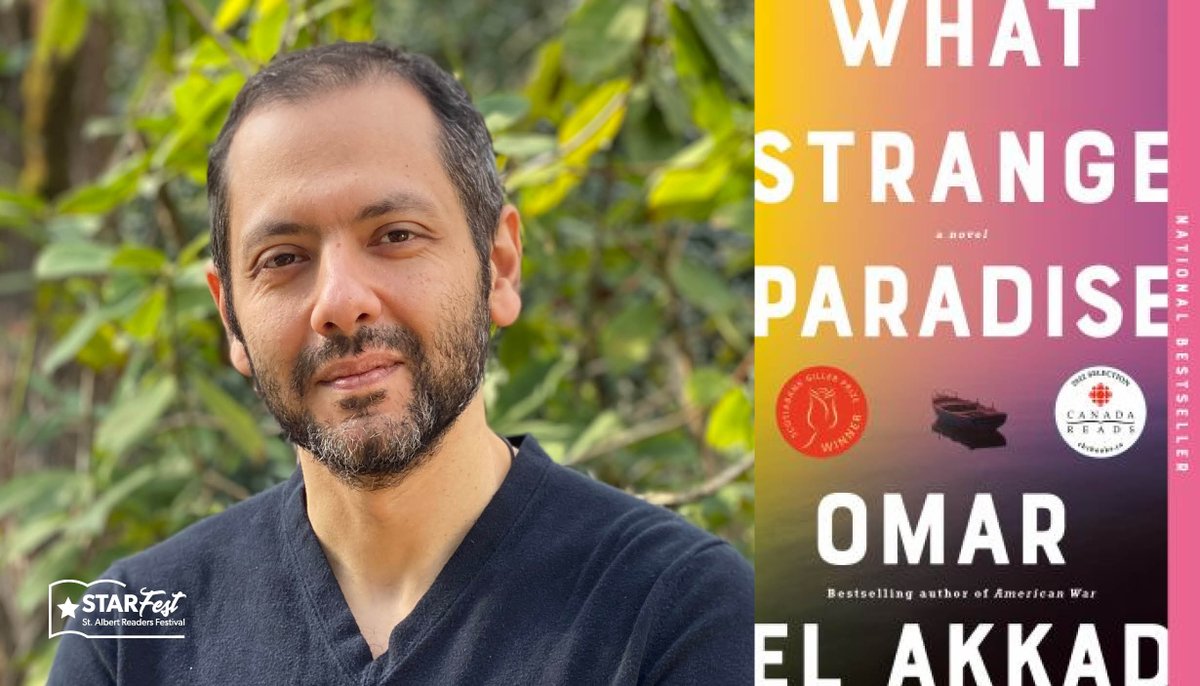 Omar El Akkad tickets have sold out! Be sure to get tickets to our other amazing authors while you still can at starfest.ca. #starfest2022 #ReadersFest