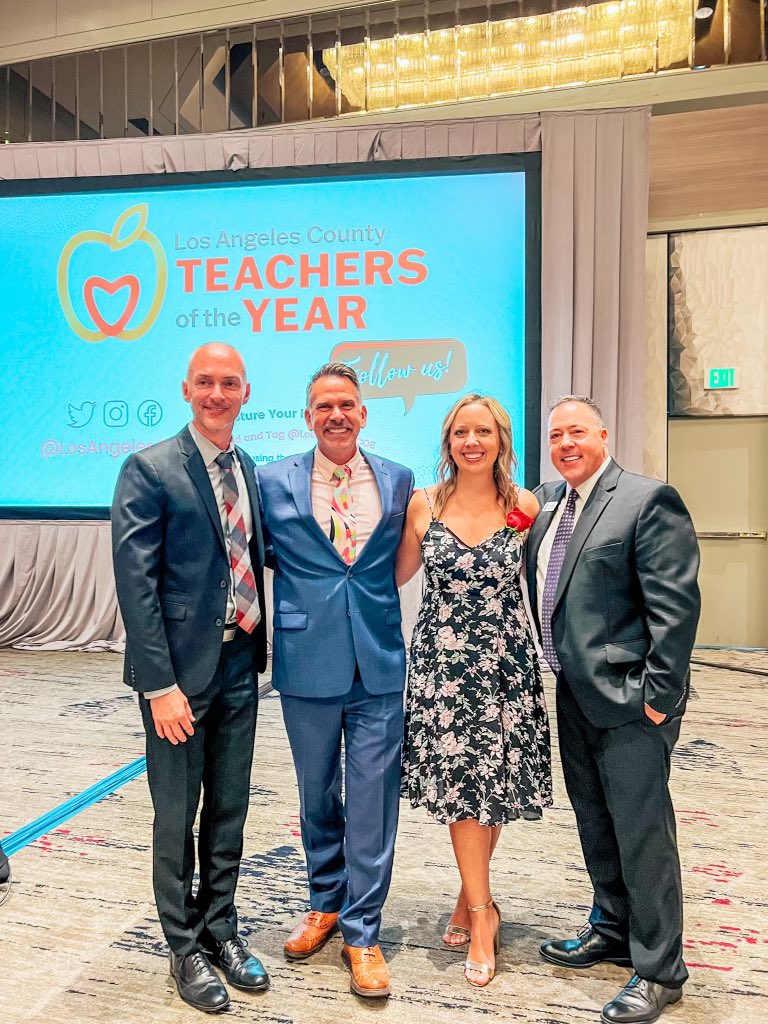 Amazing day celebrating one of our teachers for being named top 16 teachers for the Teacher of the Year! Now onto the State competition! 📚✏️