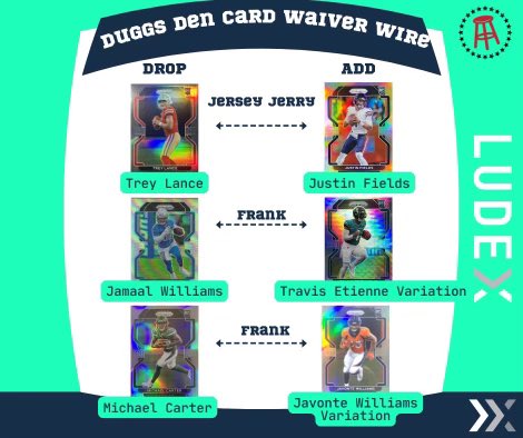 DuggsDen's tweet photo. We’ve got waivers! https://t.co/LKgMYCC9Xu
