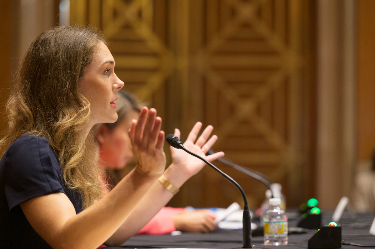 umn_ssw's tweet photo. ICYMI: Our own @MDeliema  sharing her expert testimony with members of the @SenateAging committee this week. The committee convened to discuss and understand elder fraud (33 min.-mark for her statement!).

https://t.co/NfF9fqx472... https://t.co/AiYEUv1jSy