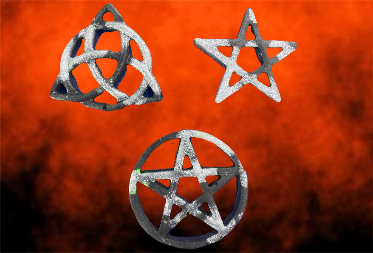 Ever wanted to call forth the power of ancient mystical symbols, but wanted them to be soft and squishy? Monster Cult has an answer for that. Use these for spellwork, blasphemous rites, or just squish ‘em.