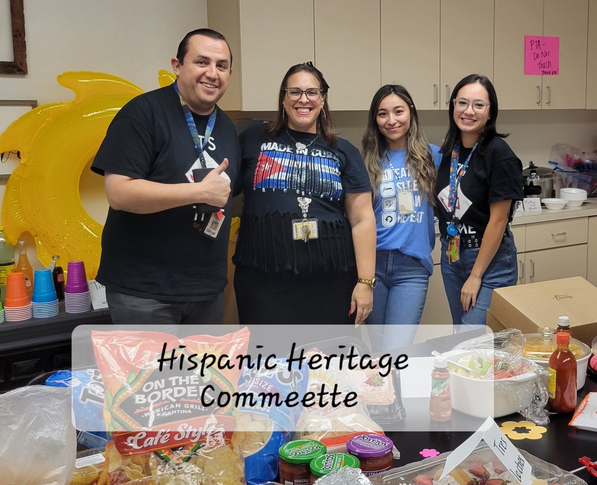 anafg28's tweet photo. @SCES_Scorpions #HispanicHeritage Committee wish you all a great weekend and encourage you to keep celebrating our culture. Not only this month but also every day!!! 🎉 #SpringCreekWay https://t.co/NPfu4lqFZs