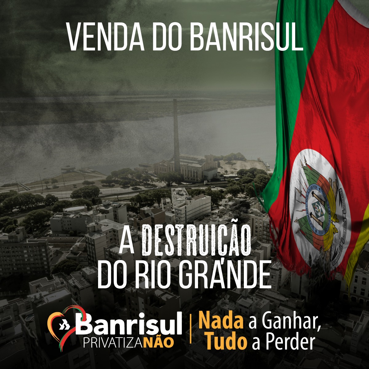 Privatização do Banrisul: eu não quero ser dono de um banco