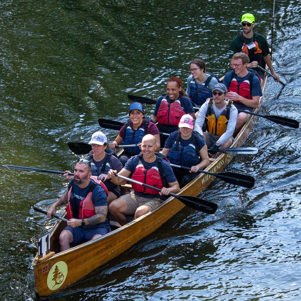 WinnebagoInd's tweet photo. Kudos, @WildernessINQ, Team Winnebago Industries and all paddlers for an impact-filled Great River Race! Canoemobile will connect more than 20,000 youth in 50 communities with outdoor experiences supported by race proceeds. #BeGreatOutdoors #CommunityGO
https://t.co/ryAWou9GJe https://t.co/xRHfJN9VhV