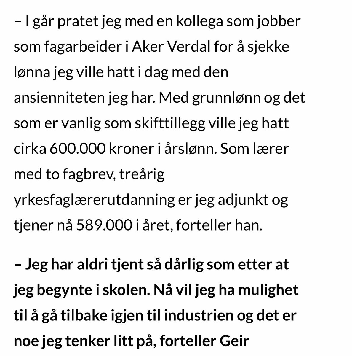 Andersfolken's tweet photo. Har ikke satt meg så godt inn i det de streiker for, men ble ikke så veldig mye klokere av denne uttalelsen🙃. https://t.co/obRS96oEsv