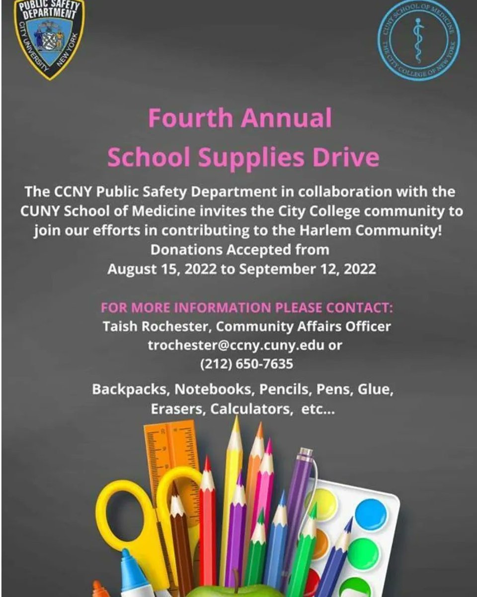 CCNY Public Safety tweet media
