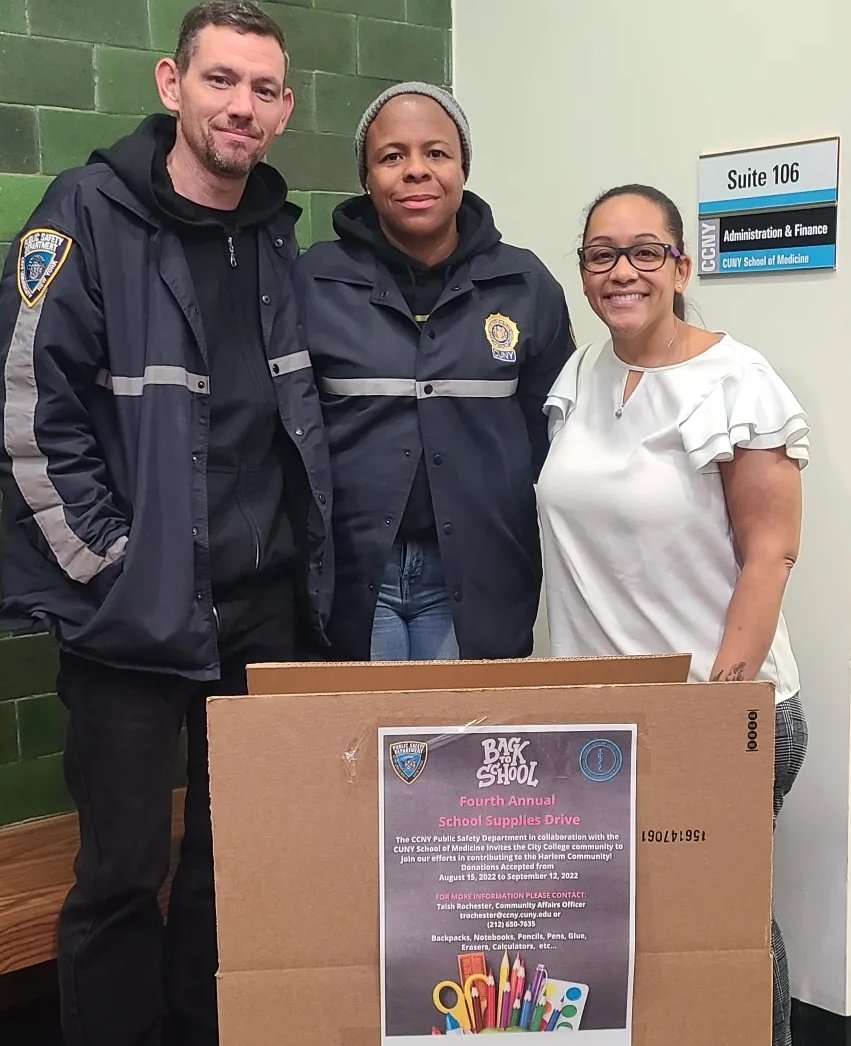 CCNY Public Safety tweet media