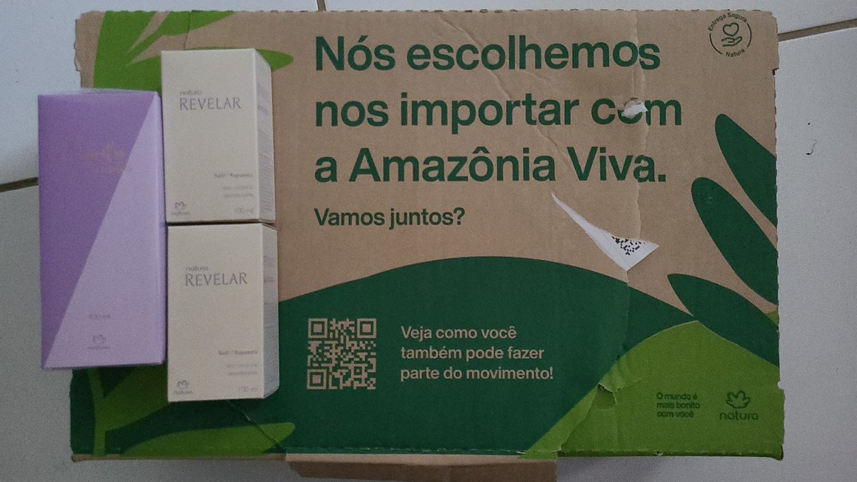 Tem certeza que se importa com a Amazônia  <a href="/naturabroficial/">Nat Natura</a>?
Precisava de uma caixa tão grande?
