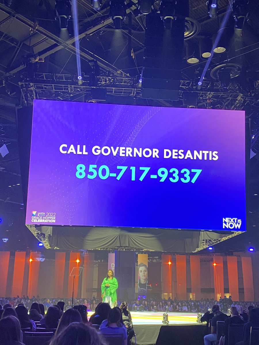 Truly love and appreciate <a href="/BrendaDardenW/">Brenda Darden Wilkerson</a> for encouraging us to call this fellow. To stop this bs. #GHC22  <a href="/AnitaB_org/">AnitaB.org</a>