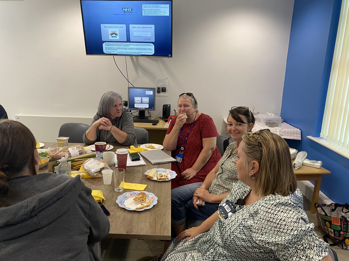 Rebecca (she/her) 🏳️🌈💙 (@beckietalbot) on Twitter photo Fabulous to get together with PMAs from <a href="/NCAlliance_NHS/">Northern Care Alliance NHS Foundation Trust (NCA)</a> Oldham and <a href="/WWLNHS/">WWL NHS</a> for some truly restorative supervision (over cake of course!) and show off our stunning #InglesideBirthCentre <a href="/boltonnhsft/">Bolton NHS Foundation Trust</a> #midwifelife #PMA #support Fabulous to get together with PMAs from <a href="/NCAlliance_NHS/">Northern Care Alliance NHS Foundation Trust (NCA)</a> Oldham and <a href="/WWLNHS/">WWL NHS</a> for some truly restorative supervision (over cake of course!) and show off our stunning #InglesideBirthCentre <a href="/boltonnhsft/">Bolton NHS Foundation Trust</a> #midwifelife #PMA #support