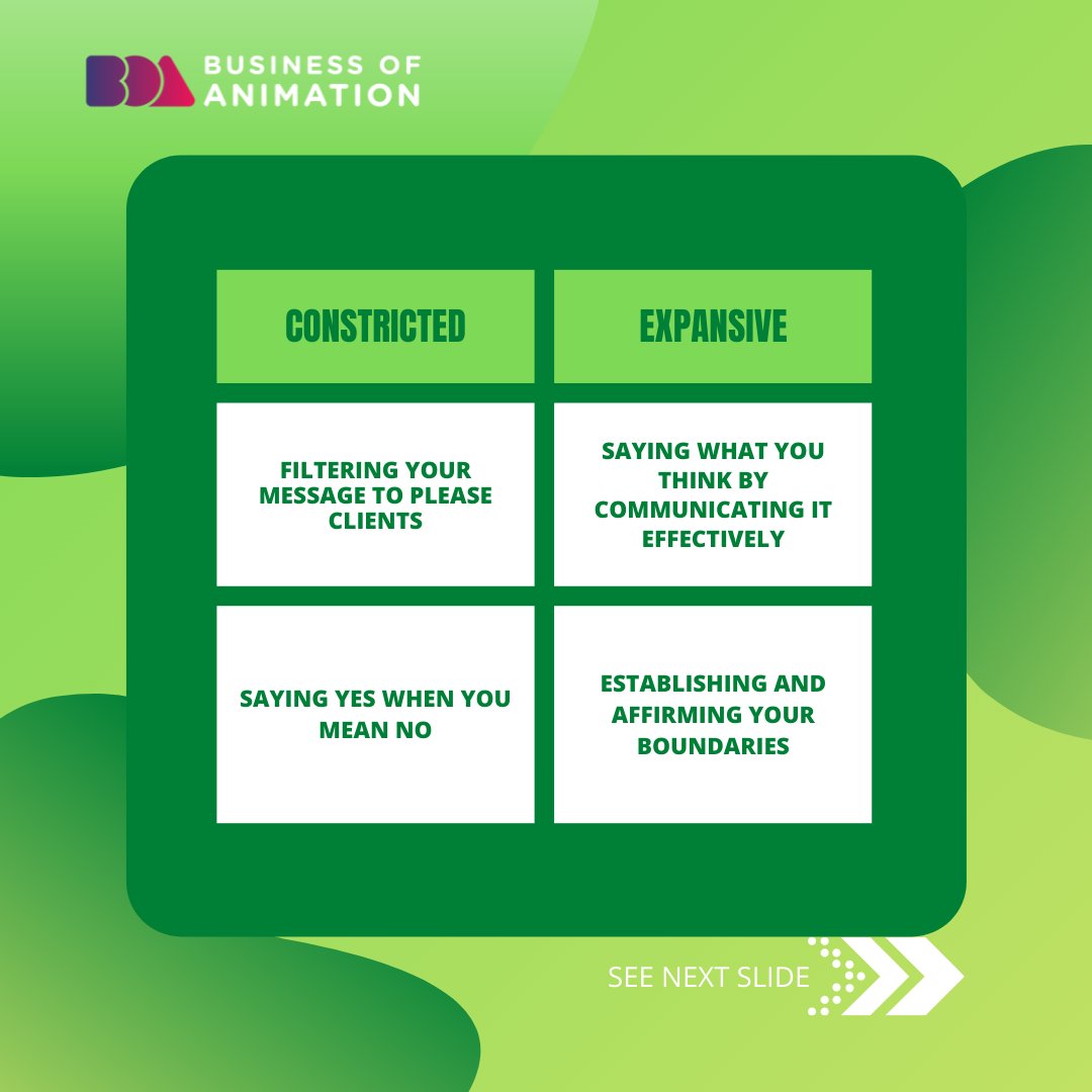 animationbiz's tweet image. - Raising your rates appropriately and evaluating your pricing before giving discounts
- Giving yourself permission to rest
- Saying what you think by communicating it effectively
- Establishing and affirming your boundaries

#FreelanceAnimation #UniqueAnimation