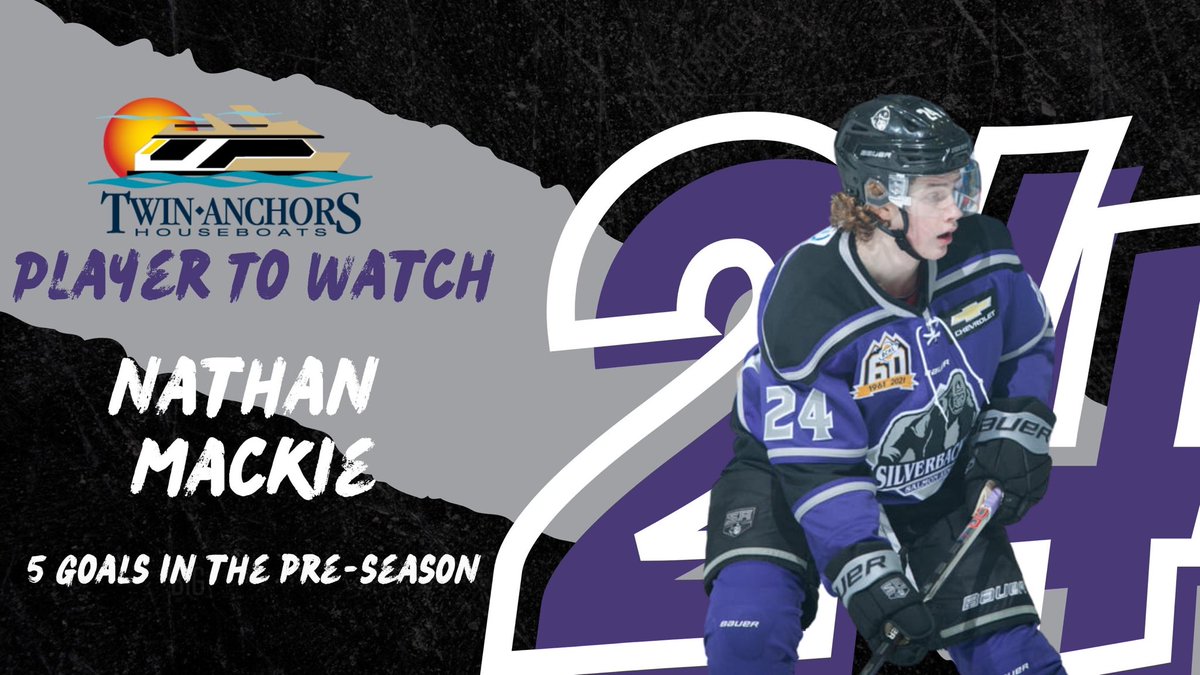 SASilverbacks's tweet photo. Tonight’s Twin Anchors Houseboats player to watch is Nathan Mackie! The captain tallied 5 goals in pre-season play, and looks to continue his strong play into the regular season! https://t.co/ZqWijzyu1e