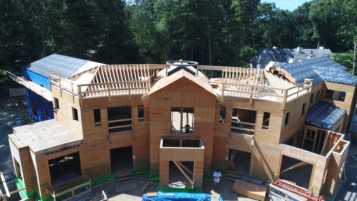 te2engineering's tweet photo. Check out this mid construction home. Can’t wait to see the finished product! Thanks @soderholmBldrs for the sweet drone shot!
#engineeredhome #comfort #efficiency #ventilation #hvac #hvacengineer #highperformancehomes #smarthome #futurehouse #invisiblecomfort #healthybuildings https://t.co/duh4ChxPmQ