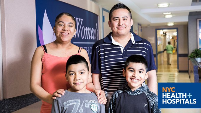 NYCHealthSystem's tweet photo. For #LatinoHeritageMonth, we’re reminding New Yorkers that #diversity is our specialty. We provide culturally competent care in multiple languages to ensure our patients feel comfortable. Call 1-844-NYC-4NYC to an appointment. https://t.co/u50rpiFwdk