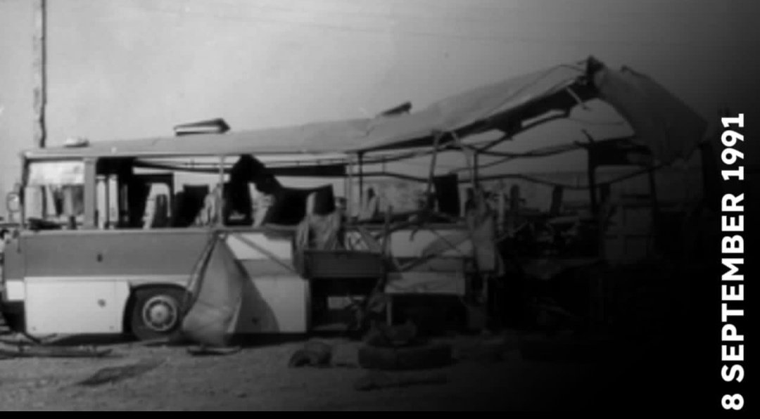September 8, 1991. As a result of the shooting of the "Aghdam-Khojavand" bus, 4 people were killed and 17 people were injured in various degrees. It has been proven that terrorism was committed by Khachaturian Volody, Yeremyan Saro, Chalyan Sasha, Arustamyan Armo. #Armenianterror
