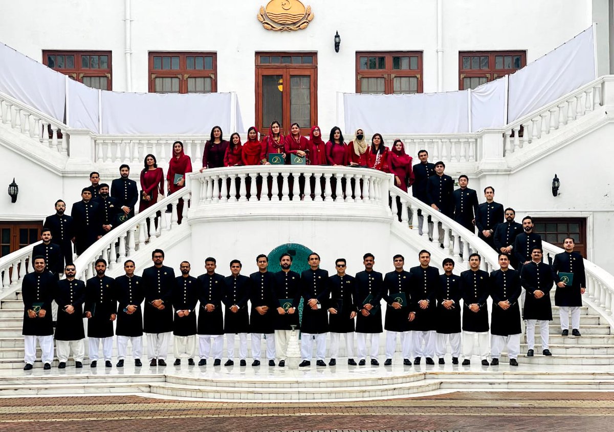 Our talented batch of PMS XI passing out today after successful training.
PMS Officers Association wishes them to be successful in their career to serve the nation.
President PMSA
Naveed Shahzad Mirza (PMS, BS-19) 
<a href="/GovtofPunjabPK/">Government of Punjab</a> 
<a href="/CS_Punjab/">Chief Secretary Punjab</a>
<a href="/ACSPunjabOffice/">ACS Punjab Office</a> 
<a href="/pms_kp/">PMS Khyber Pakhtunkhwa</a> <a href="/pms_sindh/">PMS Officers Association Sindh, Pakistan</a>