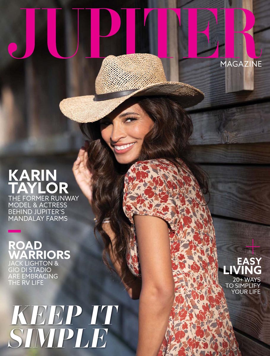 JupiterMagazine's tweet image. After living in cities around the world as a model and actress, Florida native and October cover star Karin Taylor is enjoying the "simple life" on her Mandalay Farms property, where she welcomes at-risk and special needs children to enjoy the benefits of animal interaction.