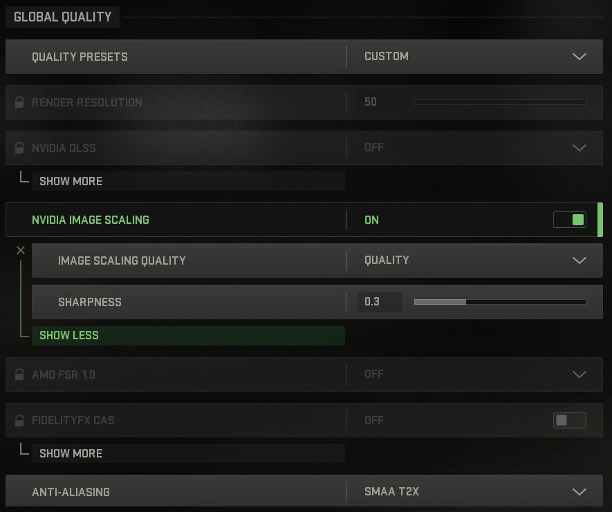 Burkius's tweet image. Here are the actual BEST in game settings for #MW2 

Data / analysis below + some short clips