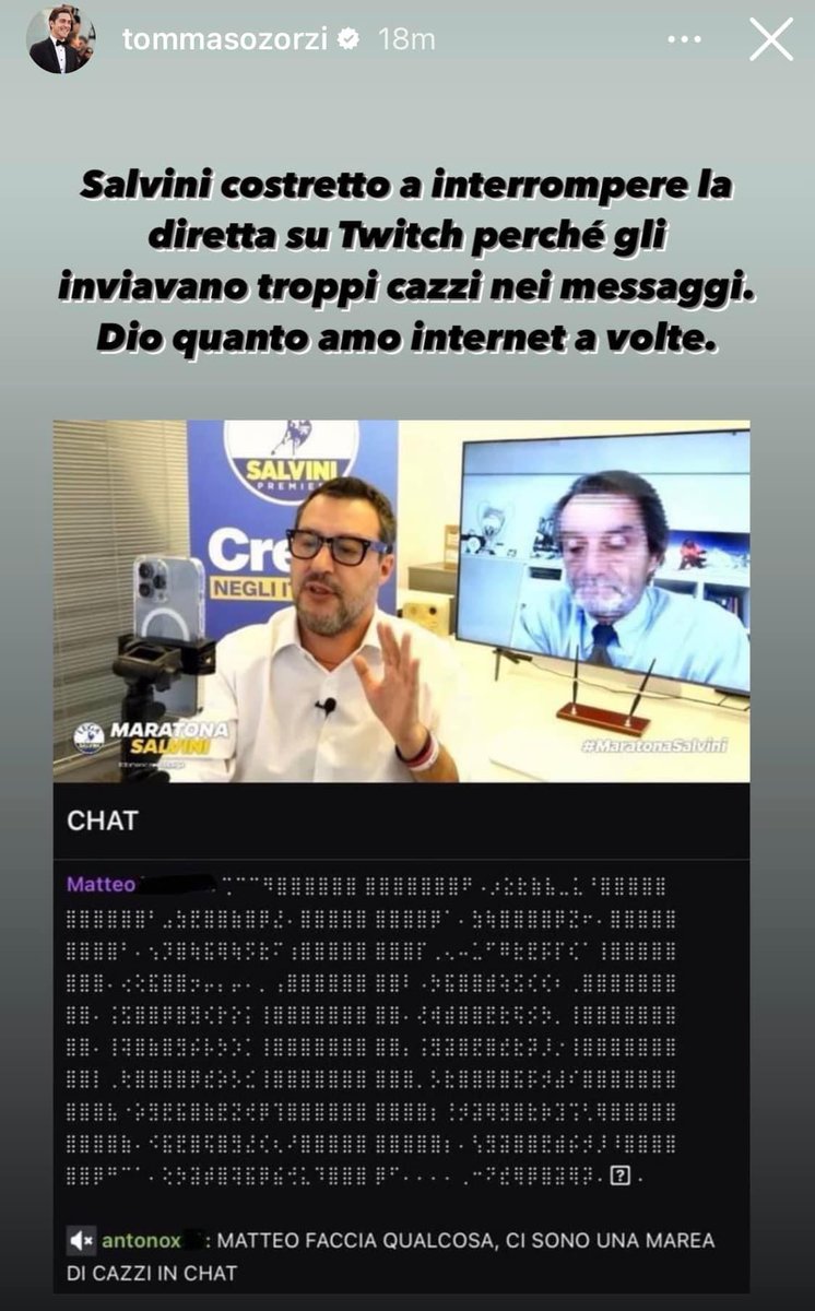 isentinelli's tweet photo. Post muto https://t.co/NBSAgiv8h3