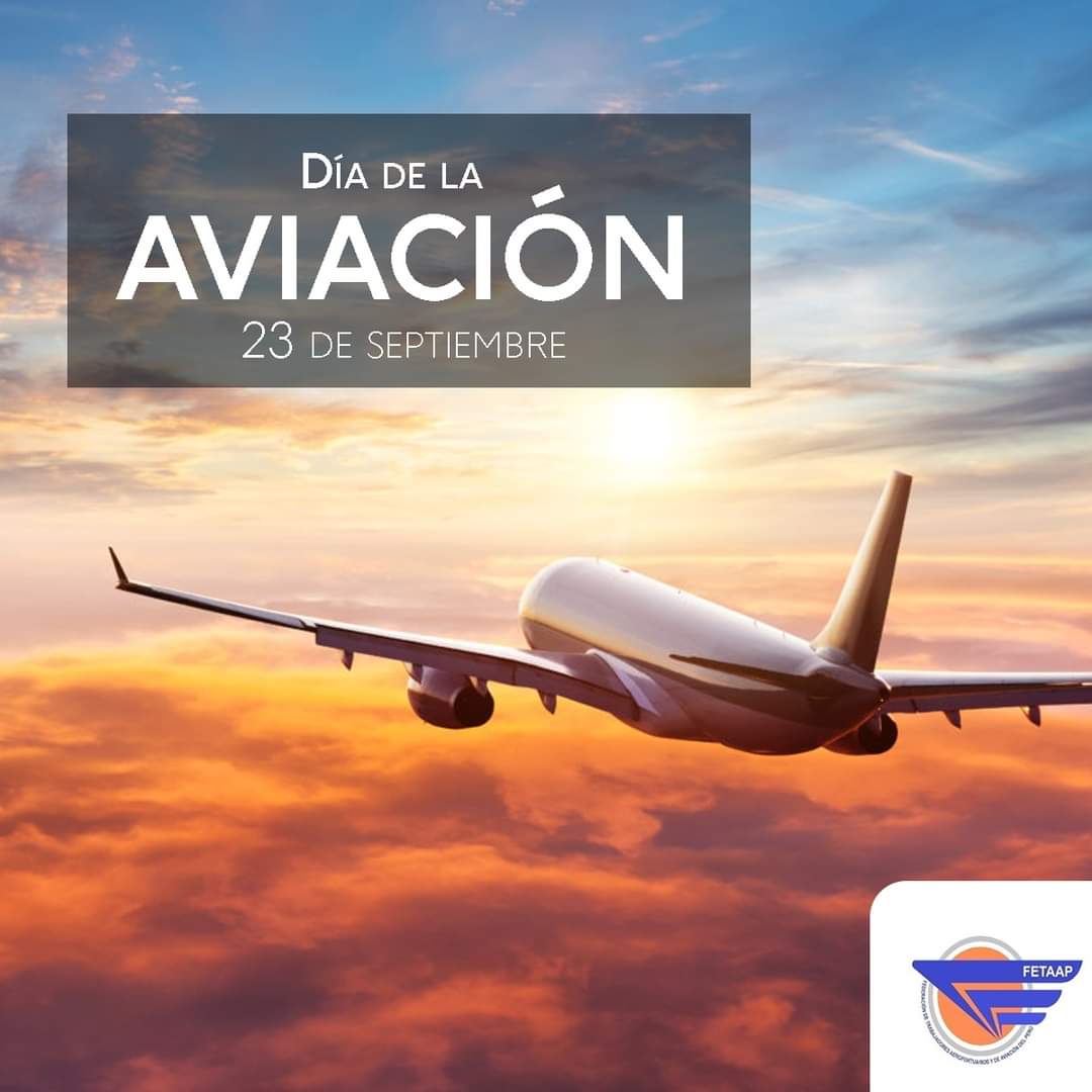 FetaapA's tweet photo. Hoy se celebra el Día de la Aviación
Día que conmemora la gran hazaña del piloto peruano Jorge Chávez, quien cruzó los Alpes piloteando su aeronave Bleriot hace ya 111 años
#fetaap #díadelaaviación #viernes https://t.co/8iGdsiIoSQ