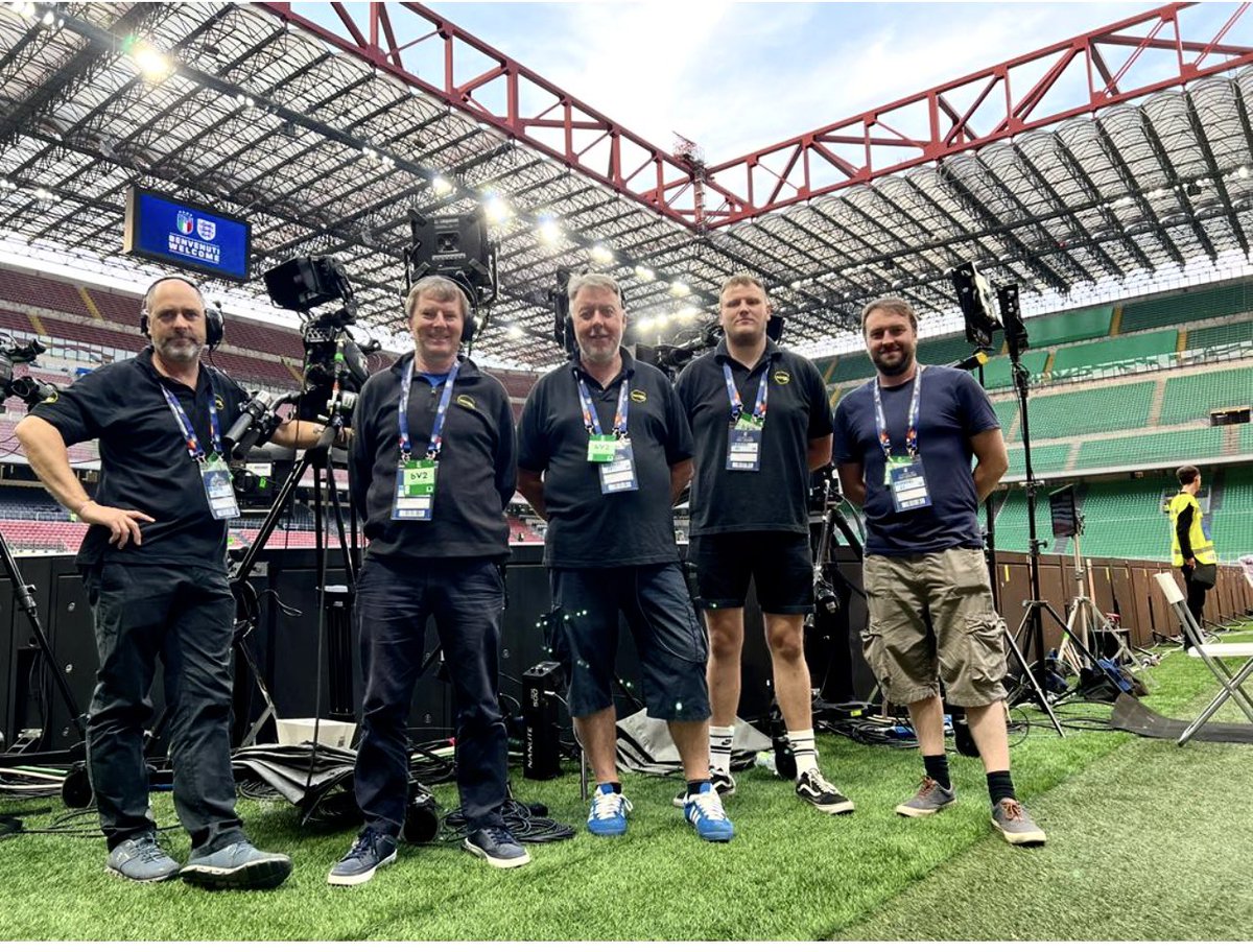 What a privilege to be working here for <a href="/C4Sport/">Channel 4 Sport</a> and <a href="/IMGStudios/">imagine •</a> A delightful old stadium for #ITAENG