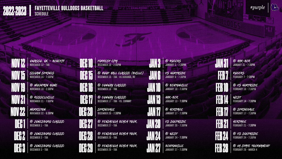 Fayetteville BB tweet media