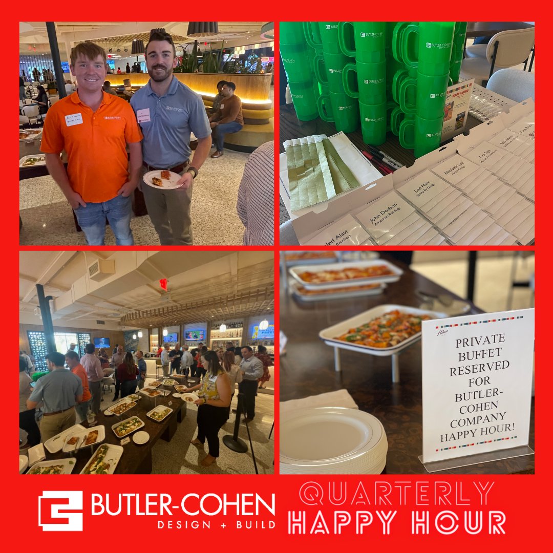 Happy Hour = Whatever puts your mind at rest and makes you happy for at least an hour (or three). We love giving our team members, clients, and partners the opportunity to interact and bond in a way that isn't always possible during office hours.#GoodForTheMind #MaybeNotTheLiver