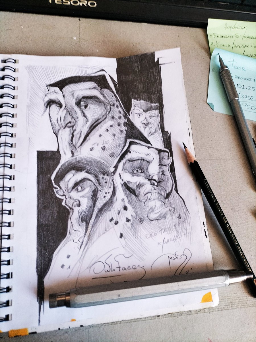 yurchenkodi22's tweet photo. Моя стабільна рубрика #dailysketches стукає до Вас в очі: скетчі по номеру 14 та 15!
Створення концепту персонажа Мудрого Пугача.
Етап уточнення обраного варіанту та пошуки пози.
#characterconcept #owlconcept #gamedev #wise #sketching #pencilsketch #distudio #uaart #sketchbook https://t.co/XGABBT8ChW