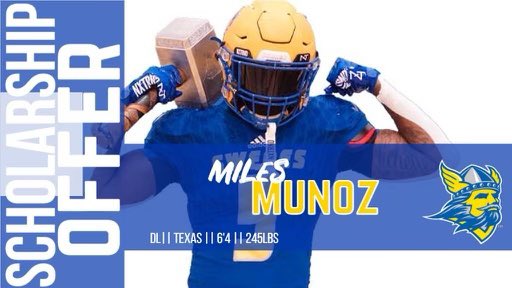 MilesMunoz45's tweet photo. After a conversation with coach Williams @CoachLDubb I’m excited to announce my first college football offer from Bethany College. Thankful for you to believe in me. @BethanySwedes @HHS_Recruiting @Coach_JWTucker @CoachSwanHHS @CoachWoot_06 https://t.co/LgcGbWtTE2