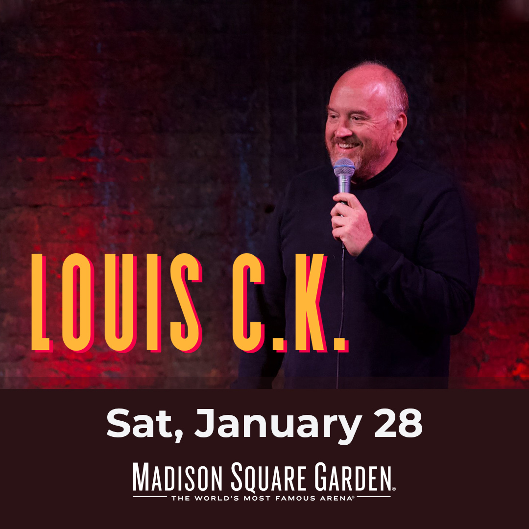 LAST CHANCE: Listen to @CartonRoberts today in the 5pm hour for your chance to win a pair of tickets to see Louis C.K. at MSG on Saturday, Jan. 28, 2023! https://t.co/4Aeu93dliu