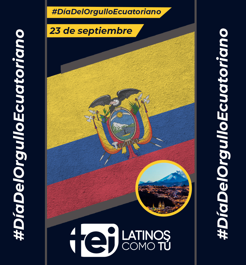 teinternacional's tweet photo. 🤩Hoy desde Tei nos unimos a celebrar el #DíaDelOrgulloEcuatoriano 🎉Somos un gran pueblo trabajador y soñador que nos esforzamos en cualquier parte del mundo💪 https://t.co/WMI3vNXBZj