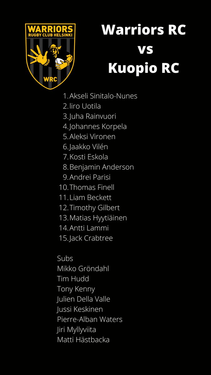 Warriors Rugby Club tweet media