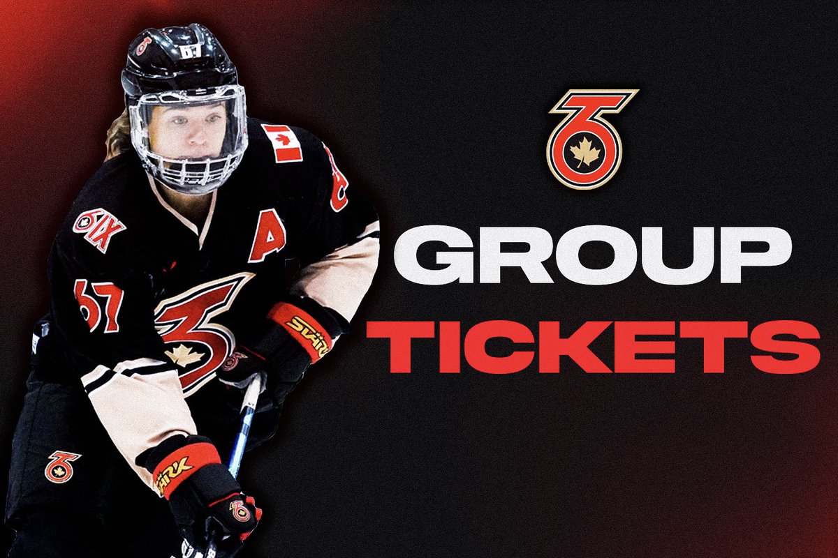 TheTorontoSix's tweet photo. The moment you have all been waiting for….

#T6 Family!! SEASON MEMBERSHIPS, SINGLE GAME, and GROUP TICKETS are on sale NOW! 🔥🏒 

Come out to Canlan Sports - York this season to support everyone’s favourite #PHF team! 🤩🍁

🔗 https://t.co/a9igt0sqBr https://t.co/SQRU3Bfb0x