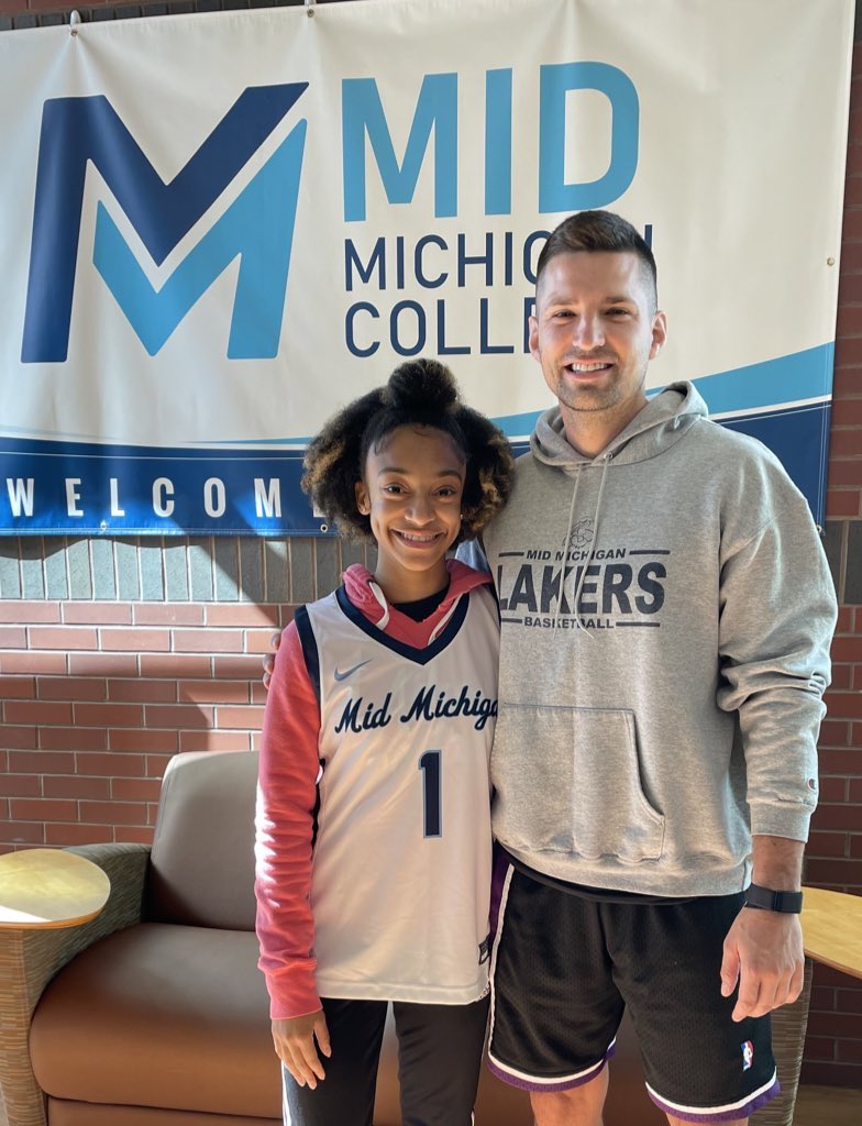 After a great visit and conversation with <a href="/lancemaney1/">Lance Maney</a> I am blessed to receive my first official offer to continue my academic and athletic career at <a href="/MidMichCollege/">Mid Michigan College</a> <a href="/MidMichWbb/">Mid Michigan College WBB</a> <a href="/MIpremierbball/">Michigan Premier</a>