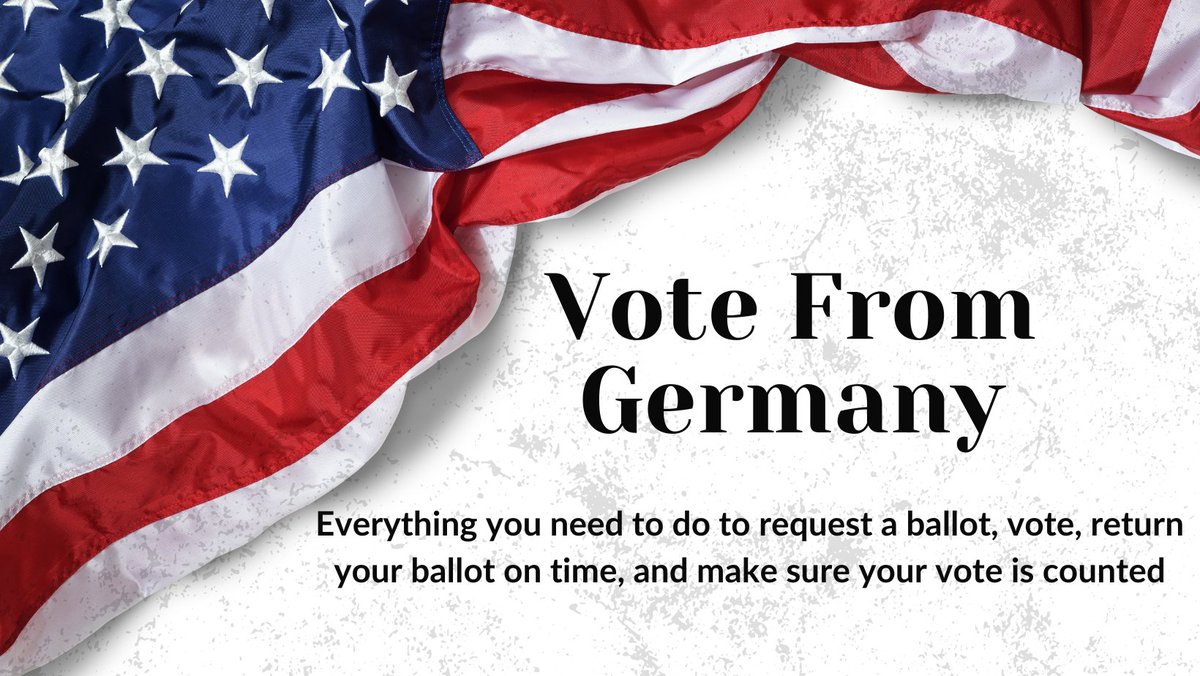 DemsAbroadDE's tweet photo. Today is #BallotDay! This means that today, Sept 24, is when states start sending out ballots for the Nov. elections. If you requested your ballot by email, check your inbox. More info about requesting, receiving, &amp; returning your ballot is on our website: https://t.co/IuxwQyZrOH https://t.co/f6tlpe854g