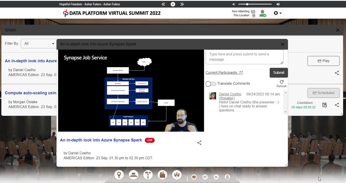 Data Platform Summit (@dataaisummit) on Twitter photo <a href="/MrDanielCoelho/">Danìel Coelho</a> in action !!!
#DataPlatformSummit 2022 AMERICAS edition.
Some awesome feedback pouring in :)
linkedin.com/feed/update/ur… <a href="/MrDanielCoelho/">Danìel Coelho</a> in action !!!
#DataPlatformSummit 2022 AMERICAS edition.
Some awesome feedback pouring in :)
linkedin.com/feed/update/ur…