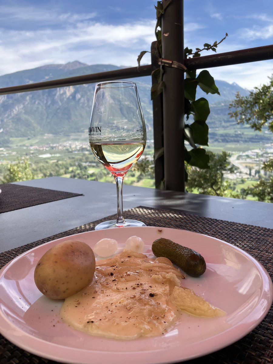 Wenn es nicht gestrichen wird, ist es bloss geschmolzener Käse. #Raclette