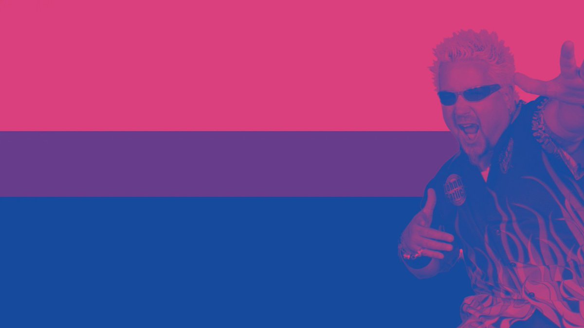 Happy #BiVisibilityDay2022 from me &amp; bi fieri