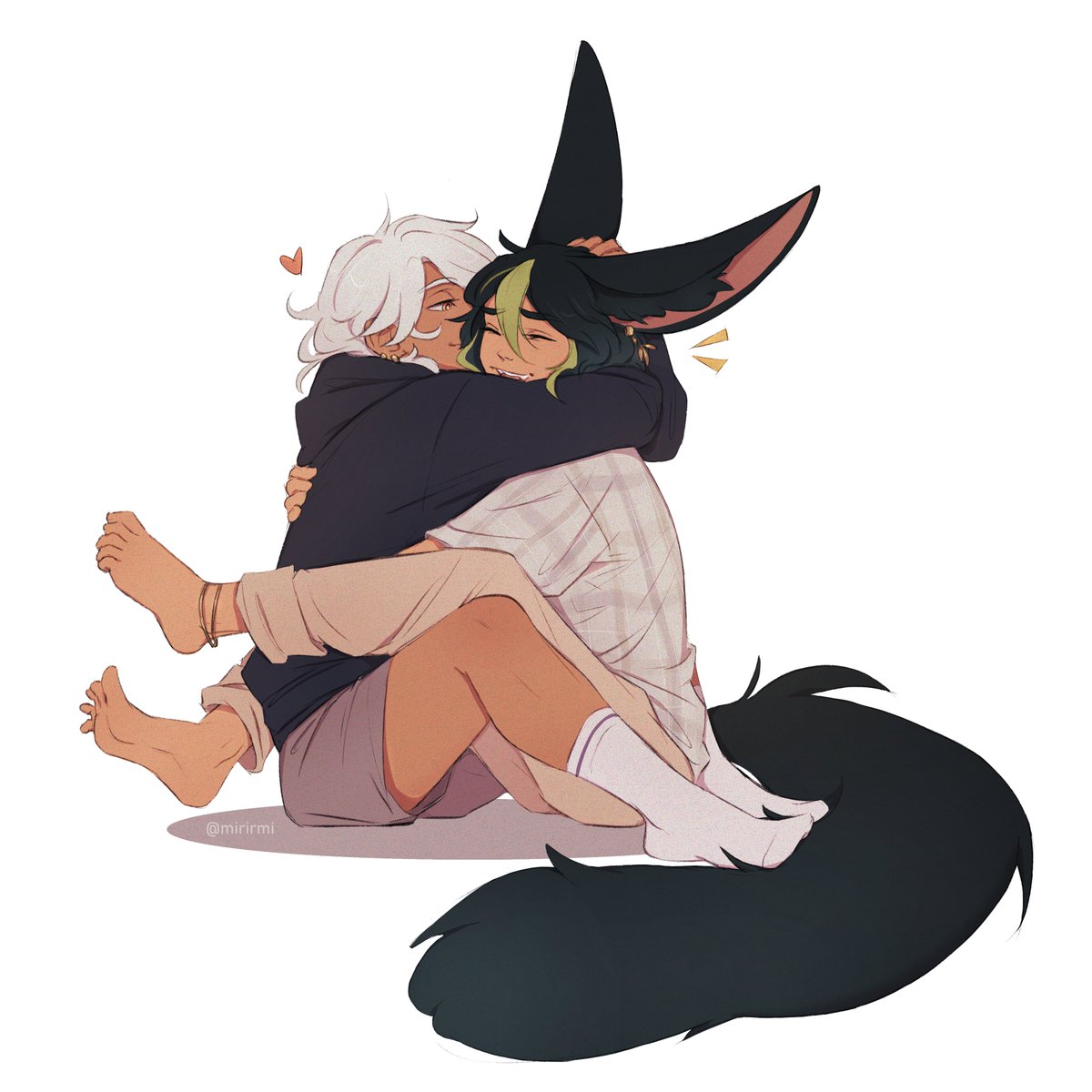 head scratches 💚

#cynonari #cyno #tighnari #genshinimpact