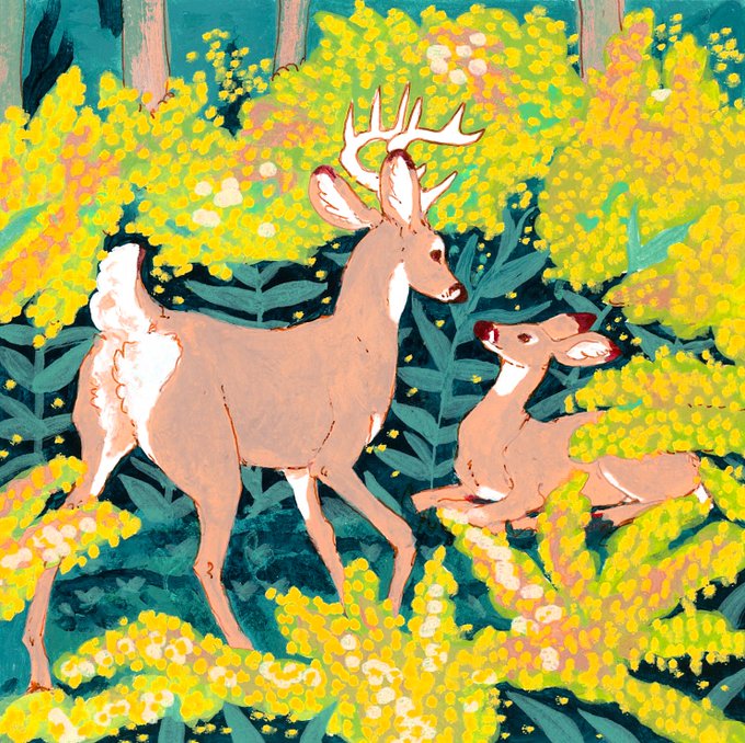 「deer」 illustration images(Latest)｜8pages